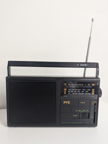 Vintage pye band radio - pye, mains