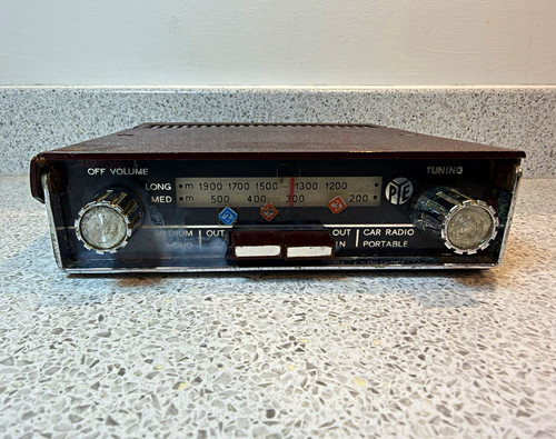 Vintage pye car radio - radio, portable