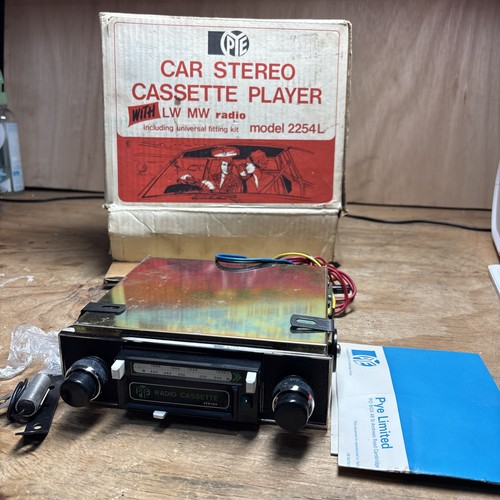 Pye 2254l vintage retro car - pye,