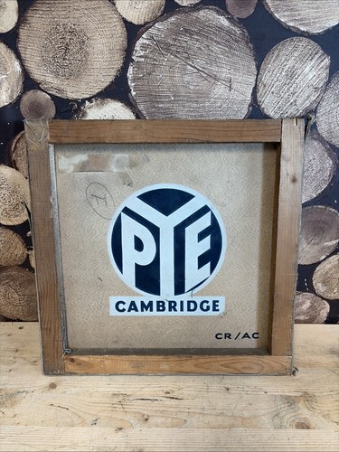 Pye radio sign vintage - pye,