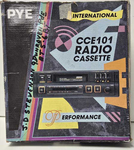 Vintage pye cce 101 car - pye, radio