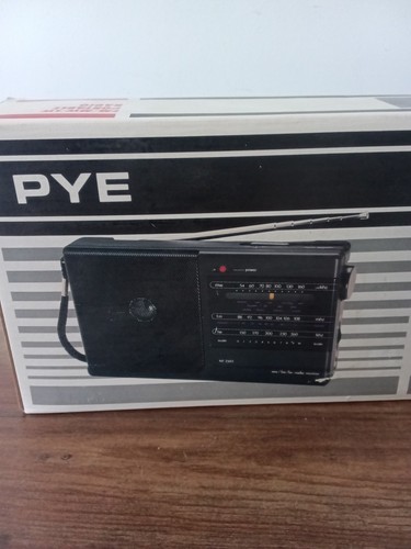 Pye black portable - black, radio