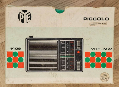 Pye piccolo 1409 - pye, vhf