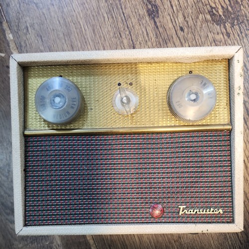 Vintage 1957 pye transistor - vintage,