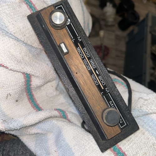 Vintage classic car - radio, pye