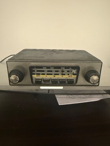 Vintage pye 2644 car radio - vintage,