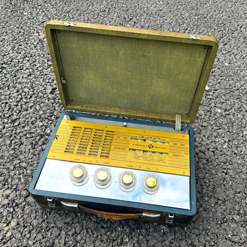Vintage pye portable valve - vintage,