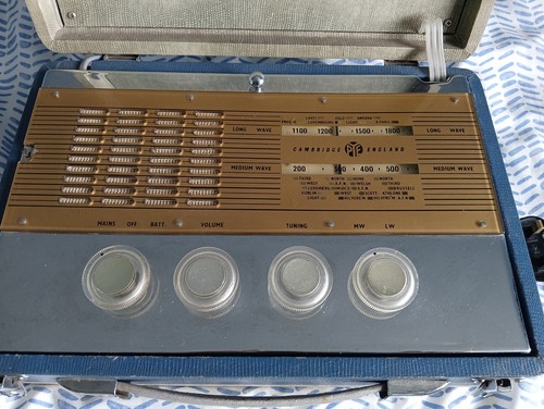 Vintage pye valve radio - vintage,